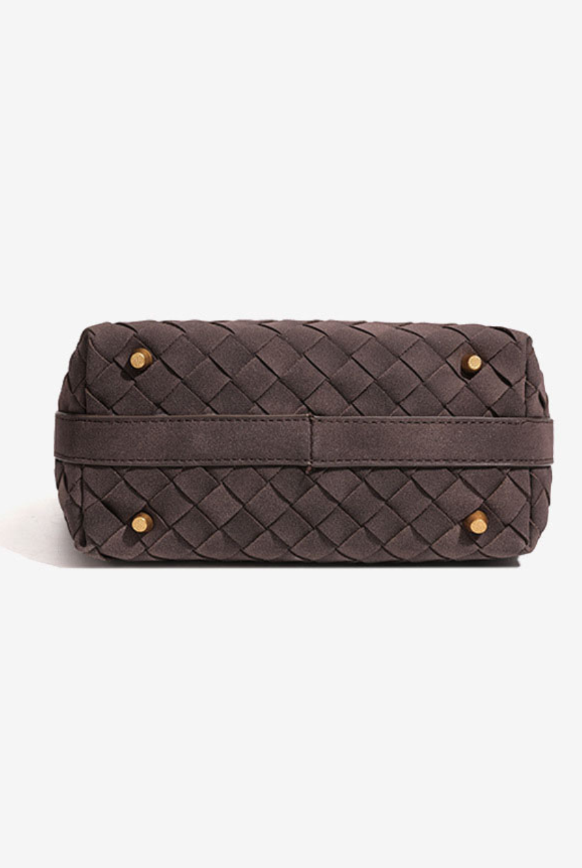 Woven Suede Bag | 3 Colors