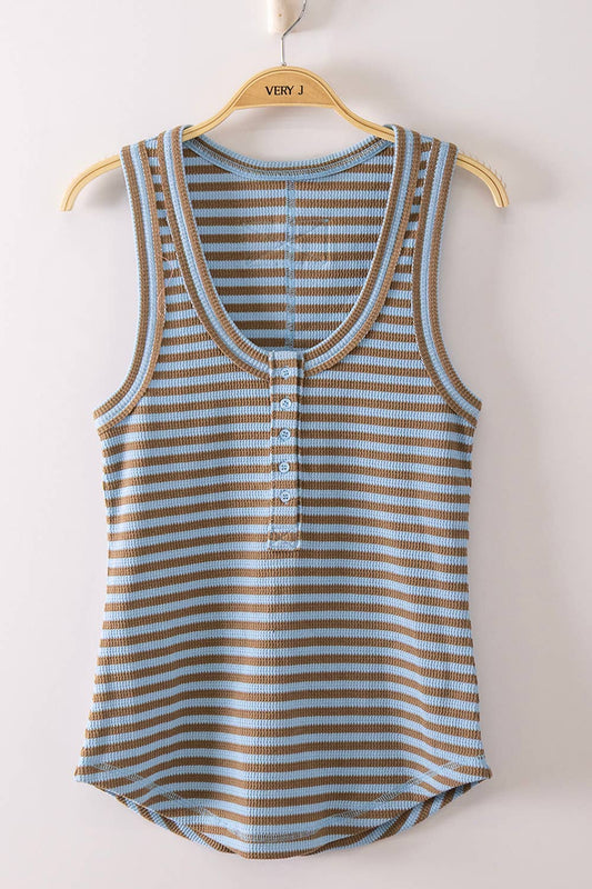 The Carrie Button Down Tank