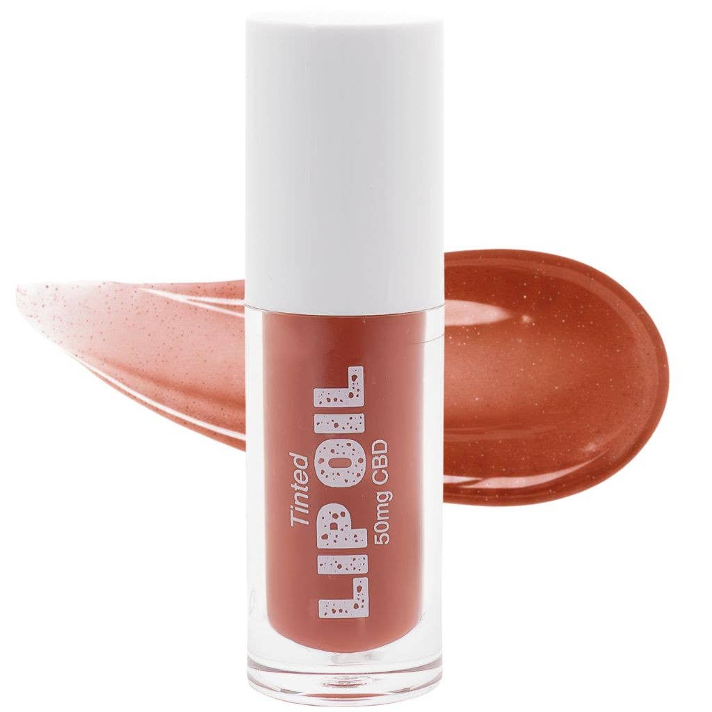 Twine CBD Lip Oil  – Tinted Mocha