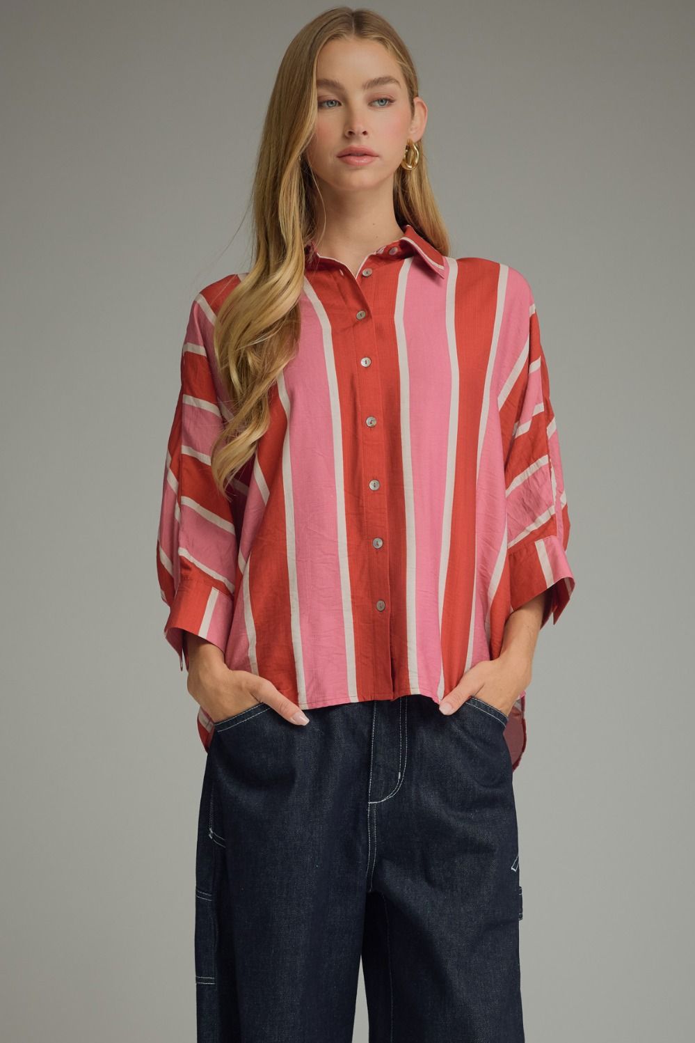 The Chloe Top Pink | Entro
