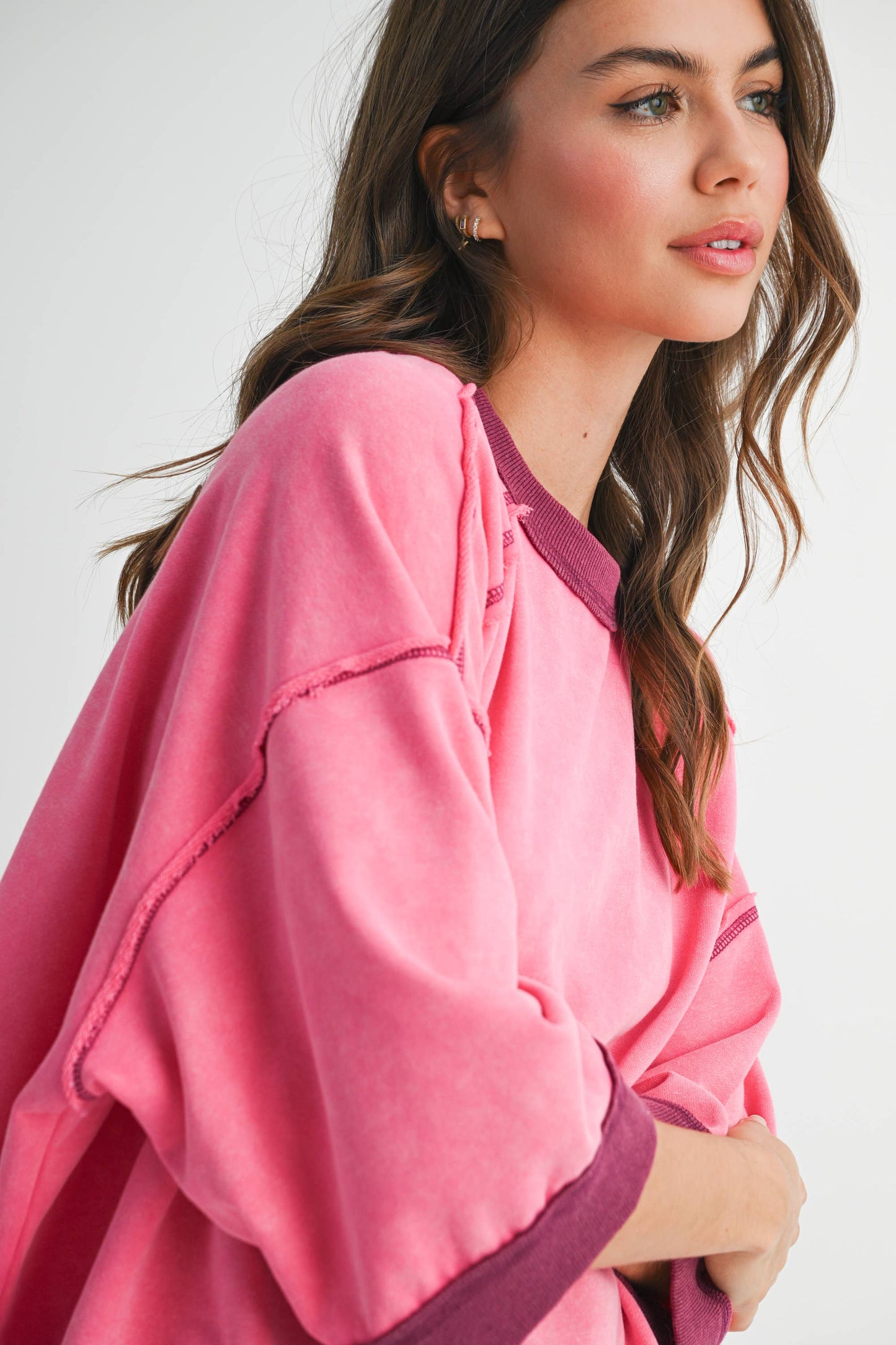 The Blush Riot Boxy Top | AEMI & Co.