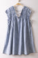 Mandy Chambray Mini Dress | VeryJ
