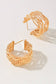 Braided Hoop Earrings