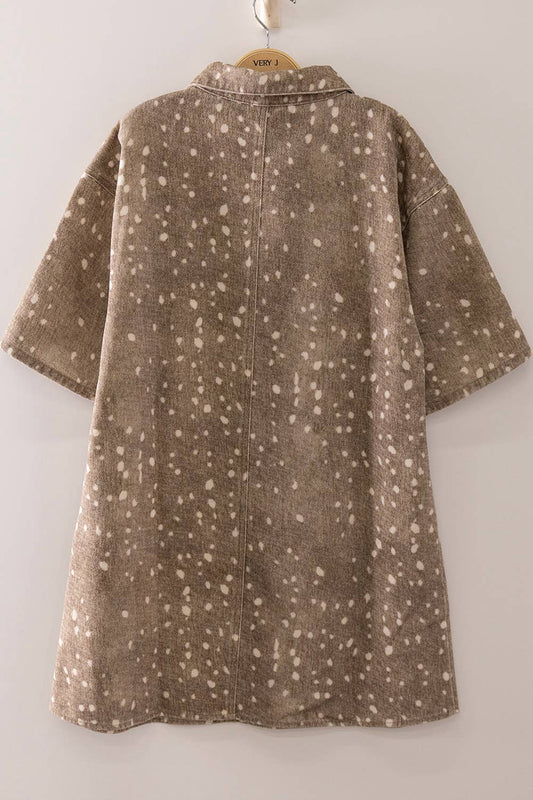 Bambi Print Mini Dress | Very J