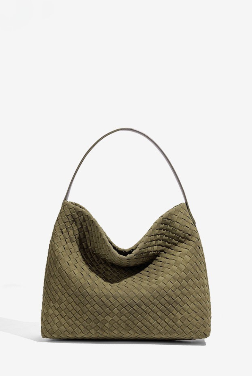 Woven Suede Hobo | 3 Colors