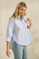 The Cherry Sequin Button Down | Star Drop