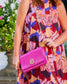 Bryn Clutch/Crossbody Hot Pink | Caroline Hill