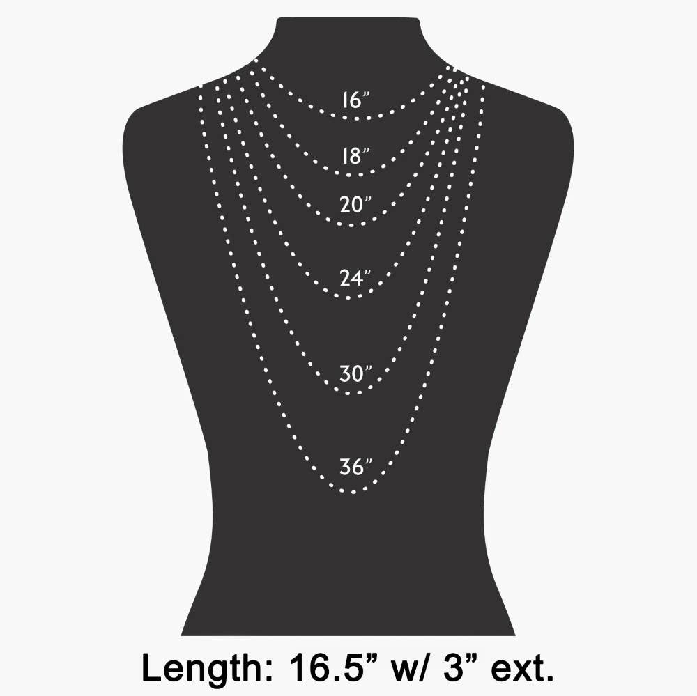 Pearl Pendant Herringbone Chain Necklace