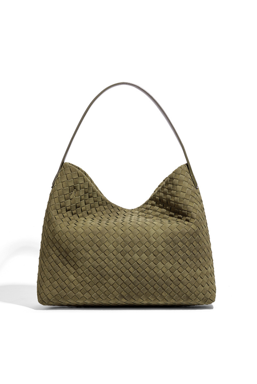 Woven Suede Hobo | 3 Colors