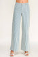 Blue Pinstripe High Rise Stretch Jean | Petra 153