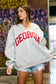 Georgia Split-Neck Terry Sweatshirt | Bucketlist