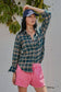 Mrs. Plaid Button Up | Urban Daizy