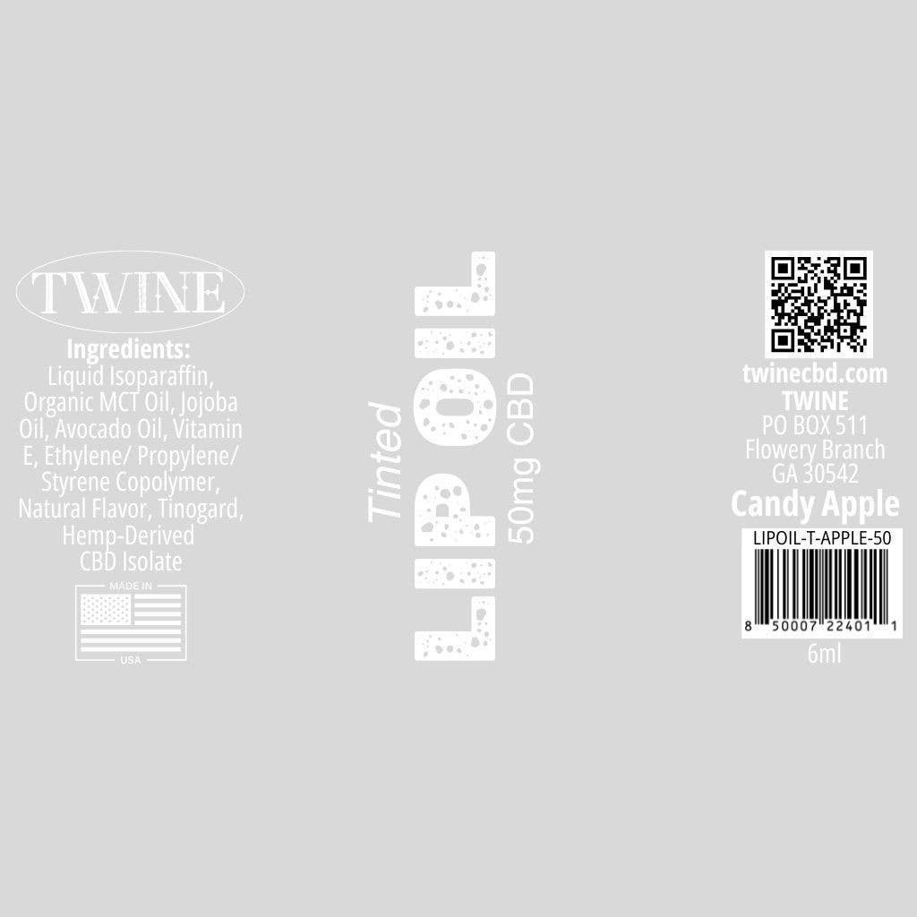 Twine CBD Lip Oil  – Candy Apple