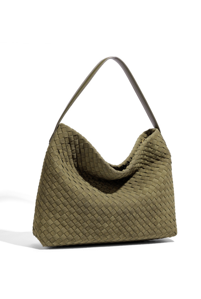 Woven Suede Hobo | 3 Colors