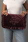 You Can't Afford Me Ruffle Travel Pouch