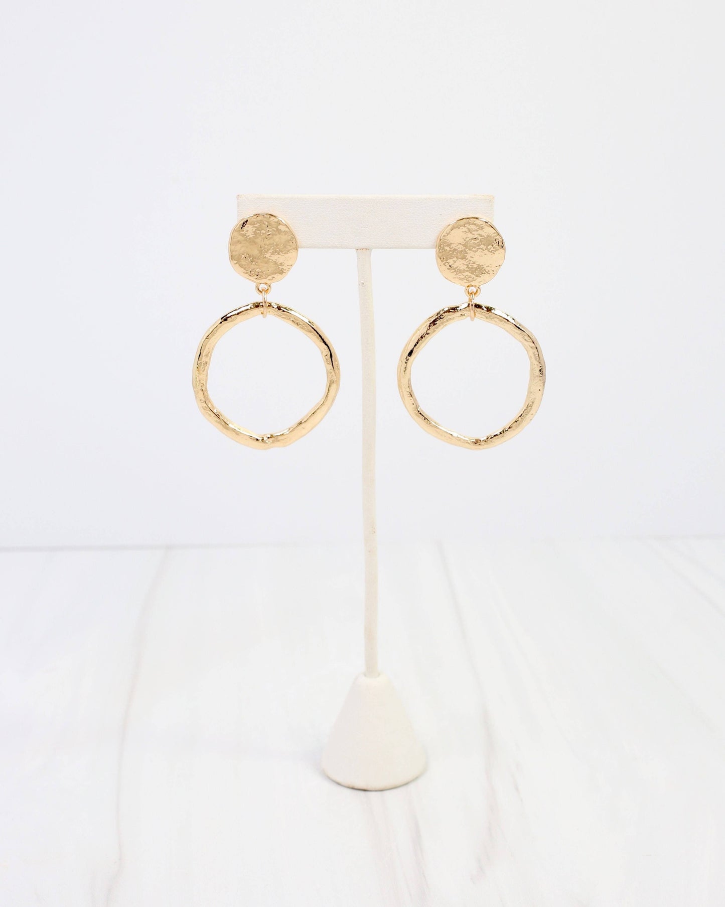 Concord Drop Earring Gold | Caroline Hill
