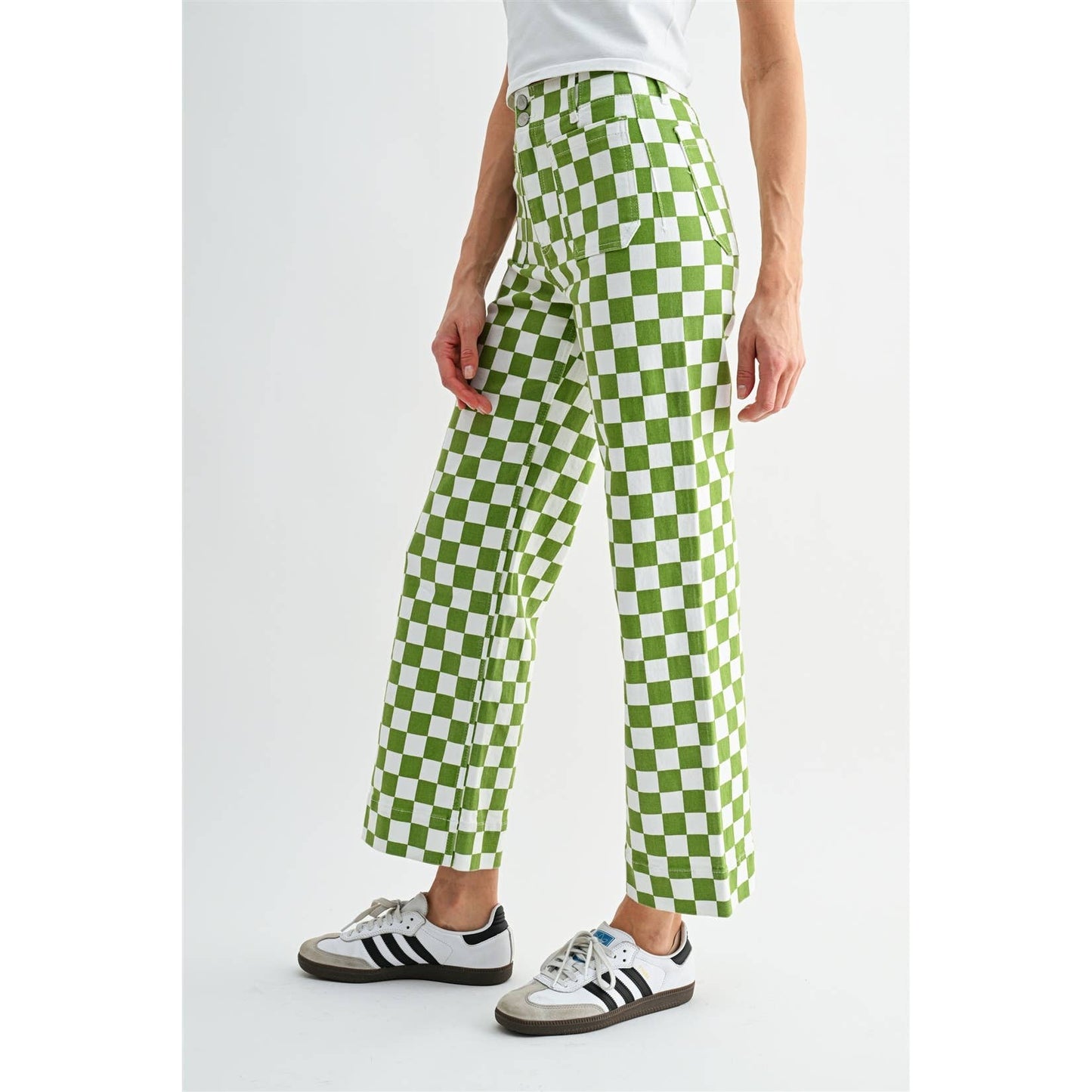 Chess Mate Ankle Jeans | Mica
