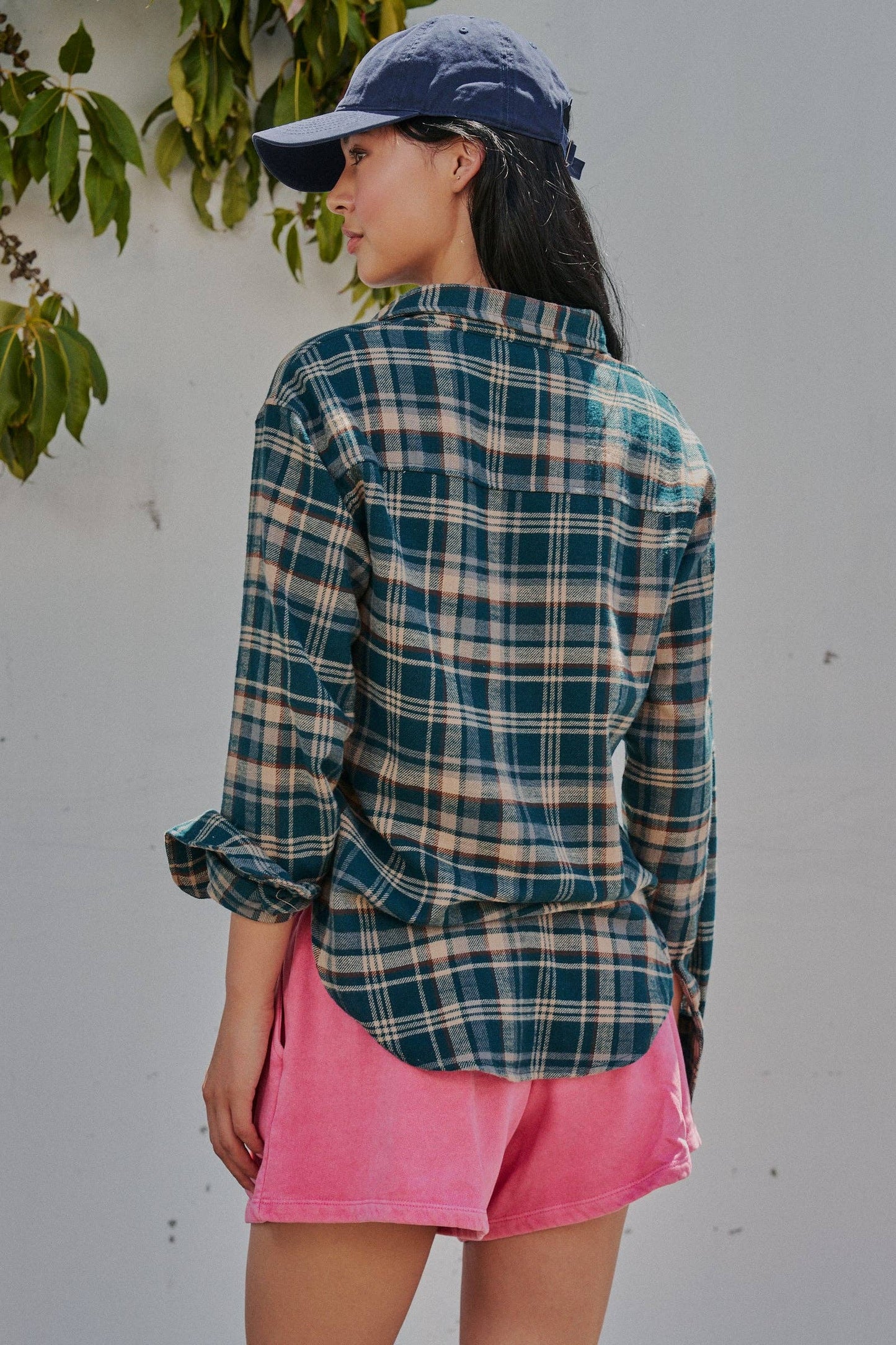 Mrs. Plaid Button Up | Urban Daizy