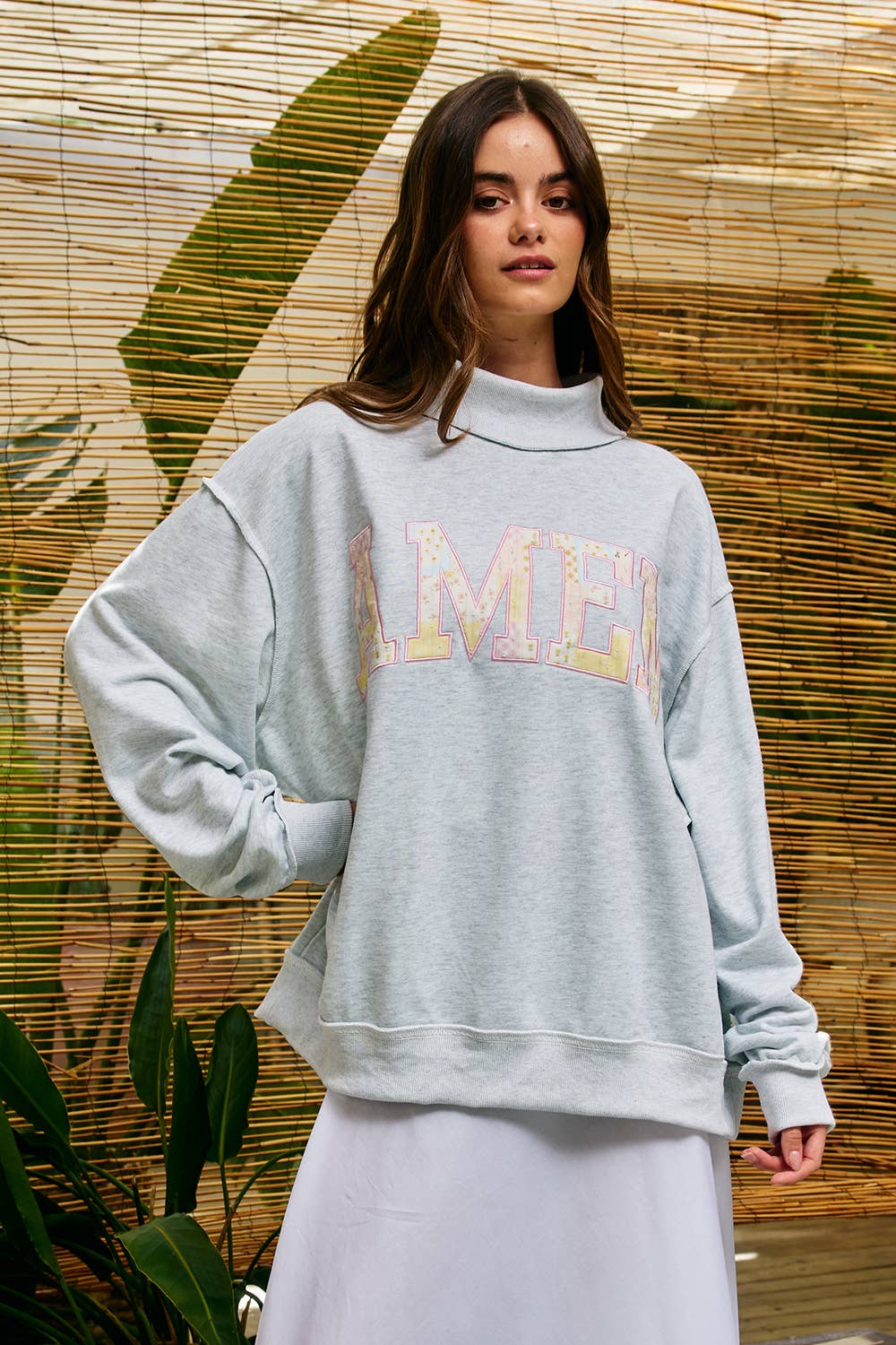 Amen Mock Neck | Bucketlist