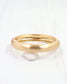 Harlow Hinged Bangle Bracelet Worn Gold