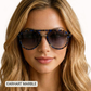 Earhart - Women’s Aviator Sunglasses–Polarized Everyday Chic