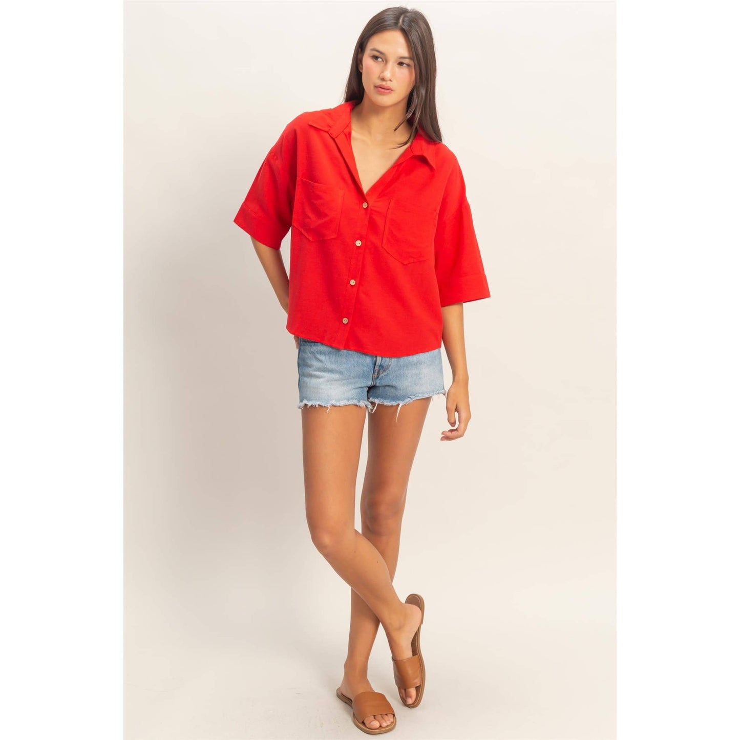 The Bennie Button Up (4Colors) | HYFVE