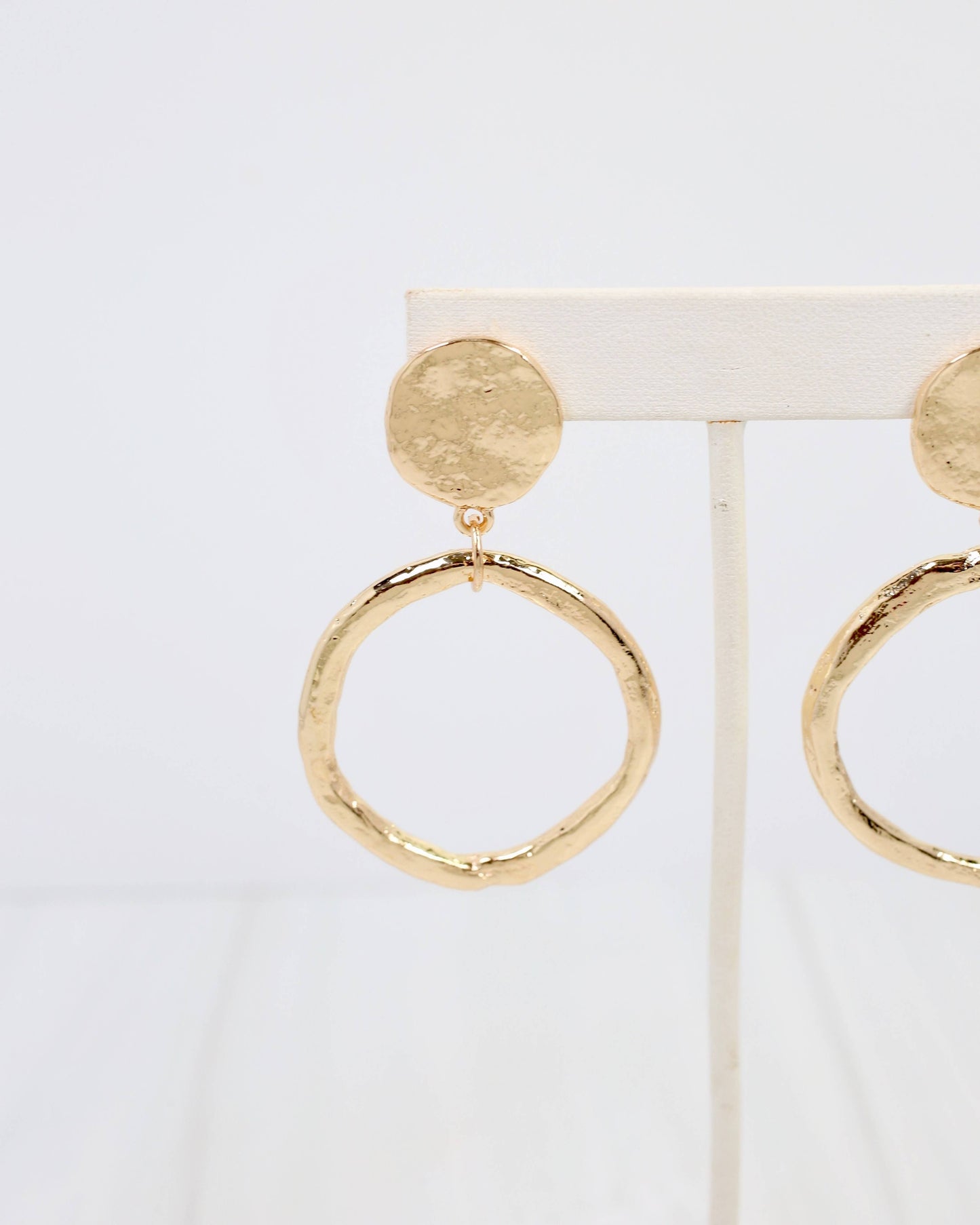 Concord Drop Earring Gold | Caroline Hill