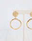 Concord Drop Earring Gold | Caroline Hill