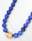 Brooklyn Bold Stone Necklace Blue