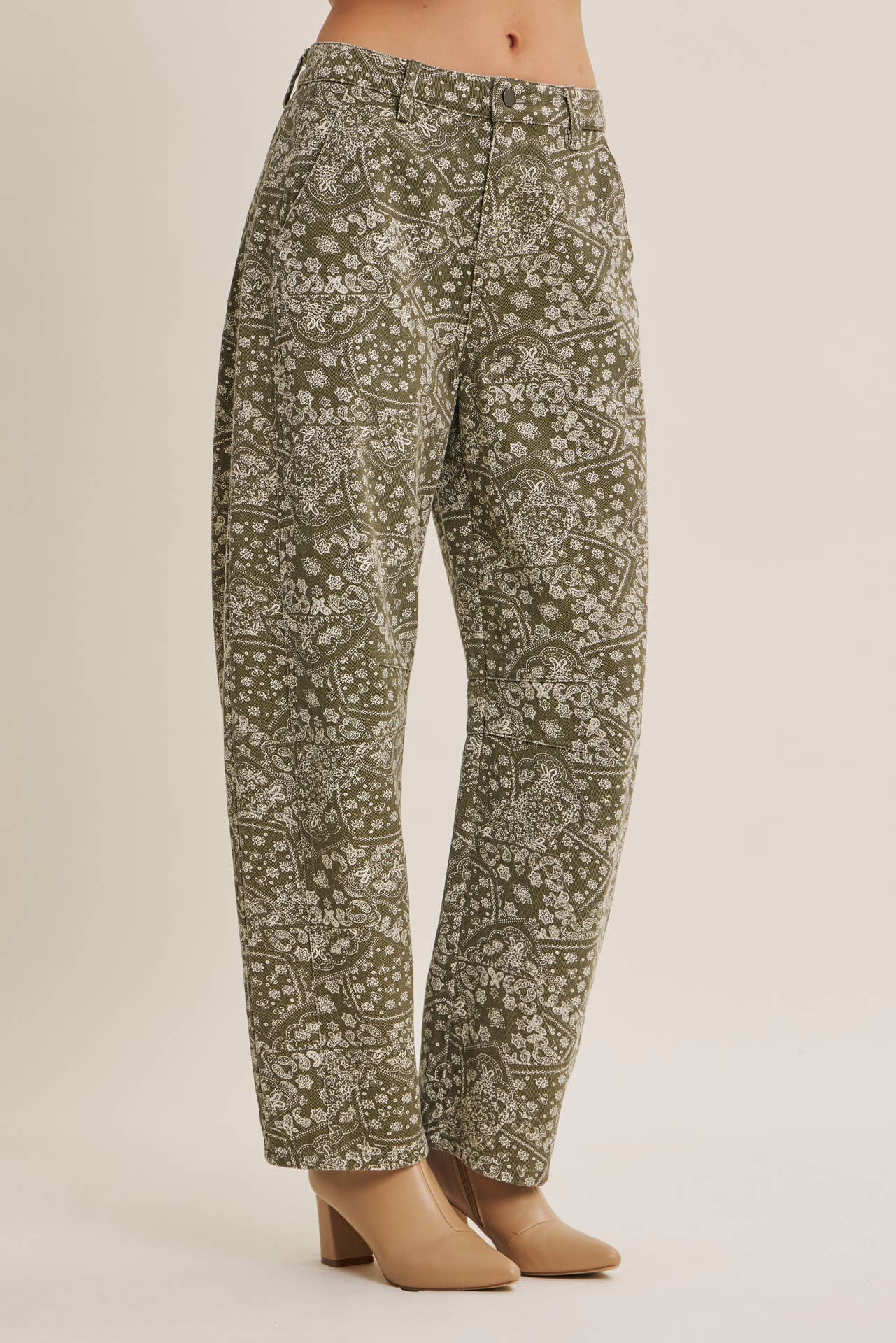 The Market Day Printed Pant | In February
