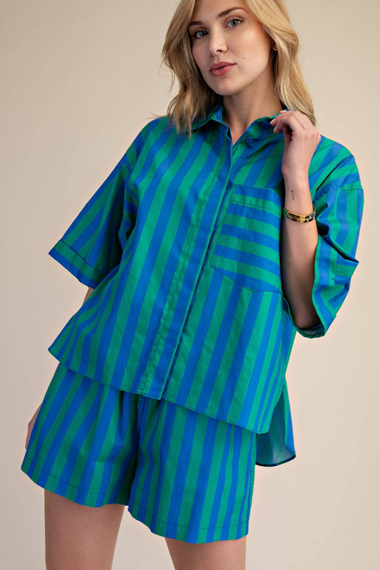 The Cabana Blue Set | Glam