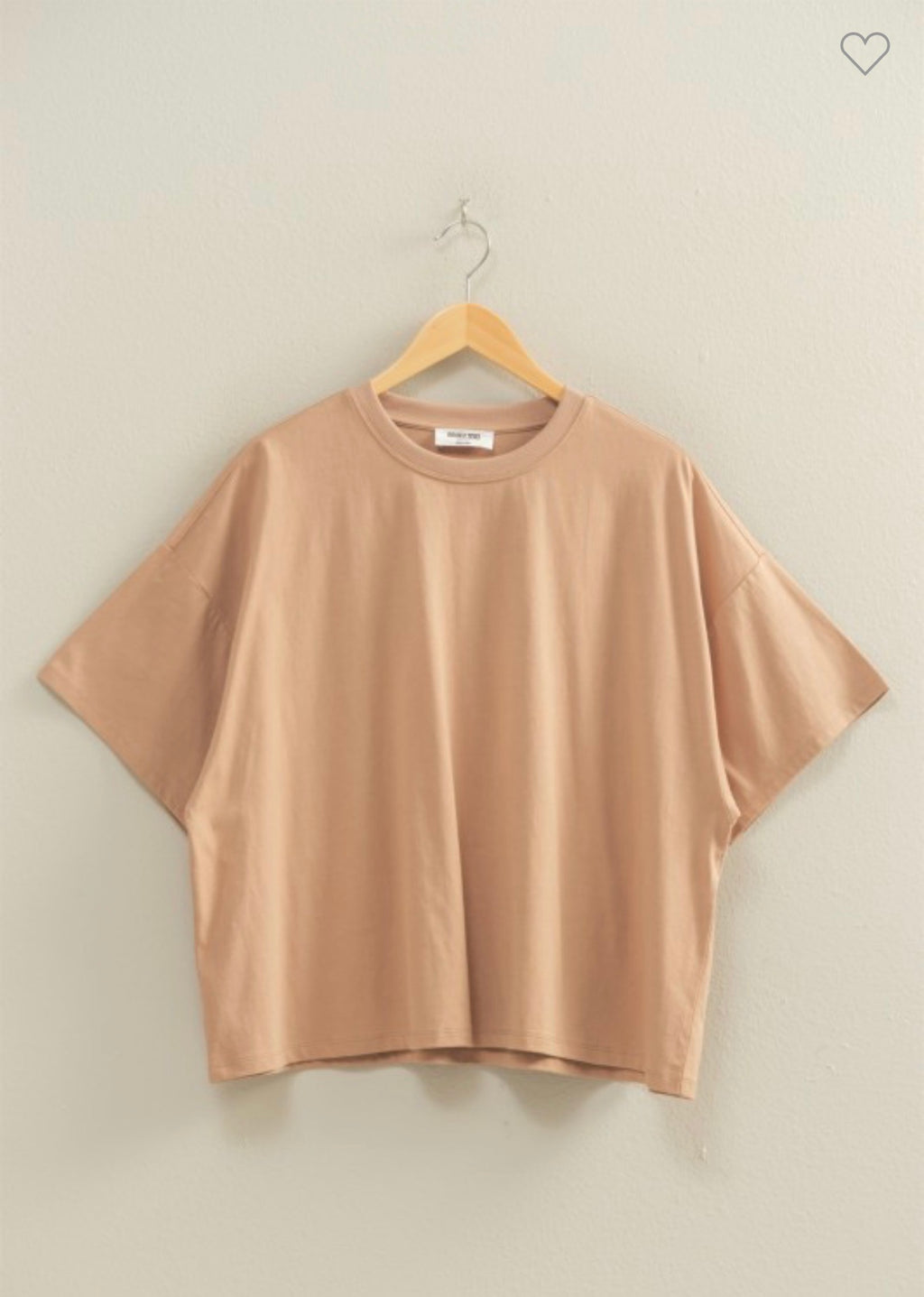 Boxy Crewneck Tee