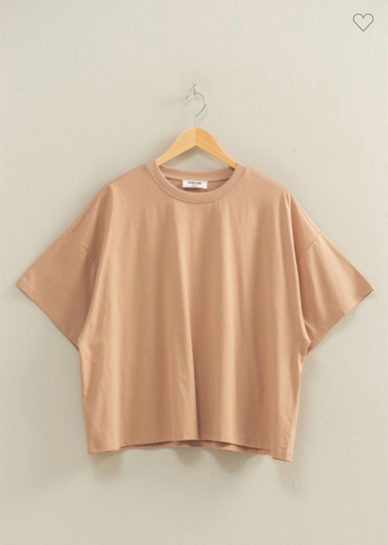 Boxy Crewneck Tee