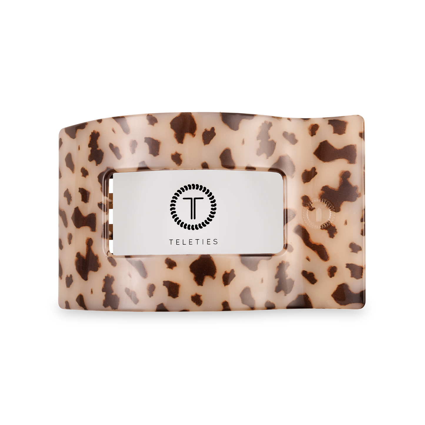 Blonde Tortoise | Medium | Flat Rectangle Hair Clip