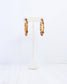 Bryce Bamboo Hoop Earring Tortoise