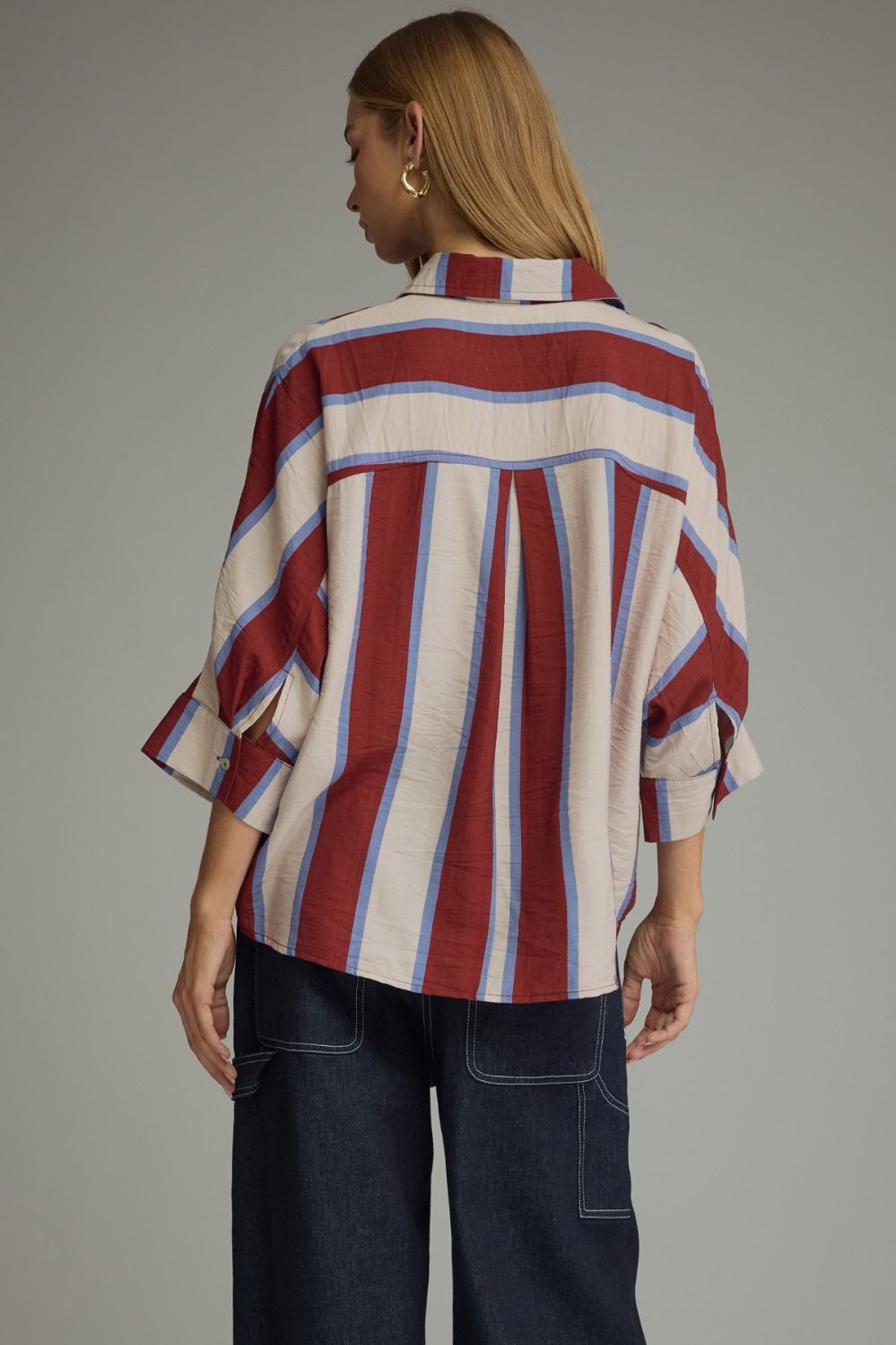 The Chloe Top in Garnet | Entro
