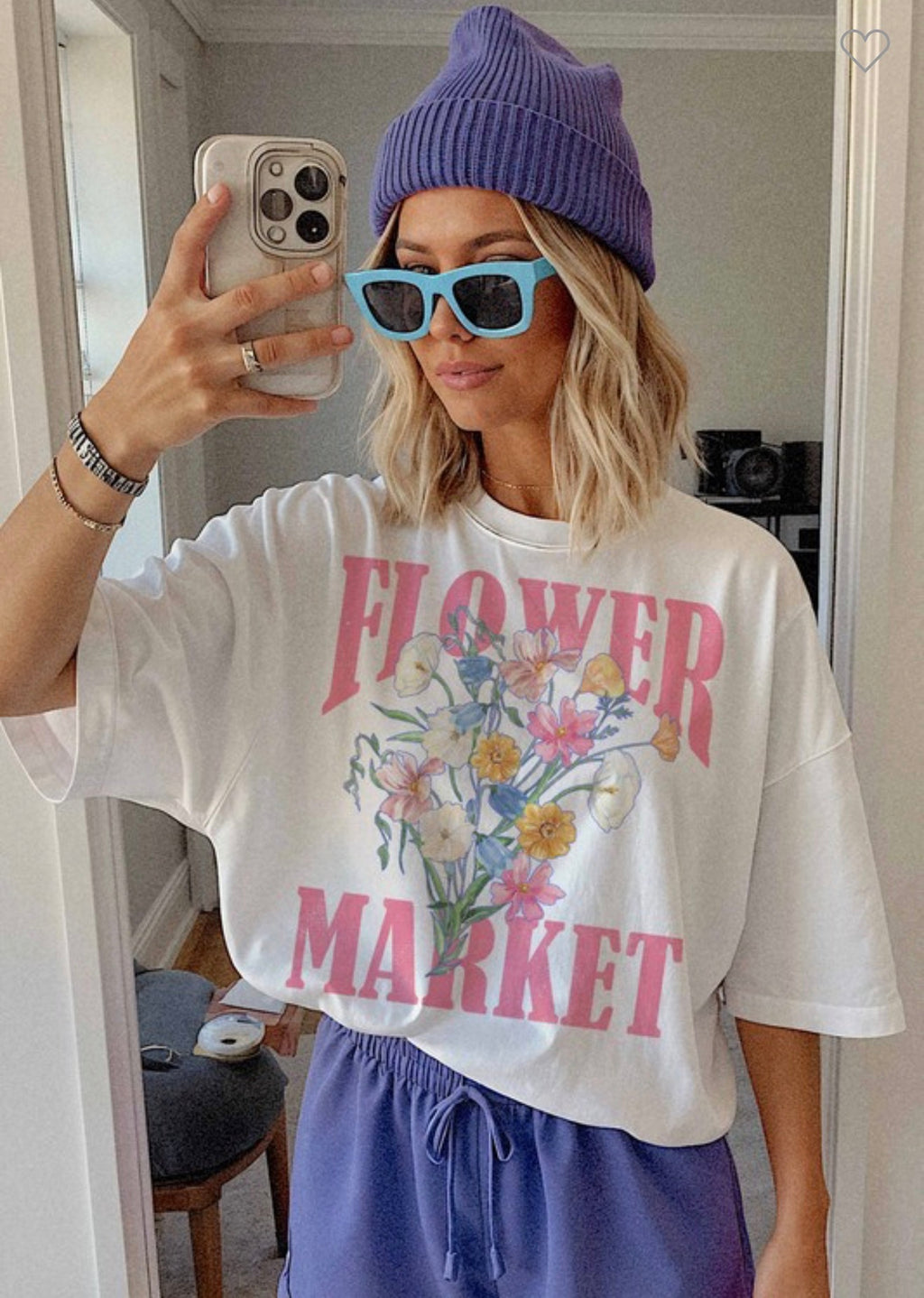 Flower Market Tee