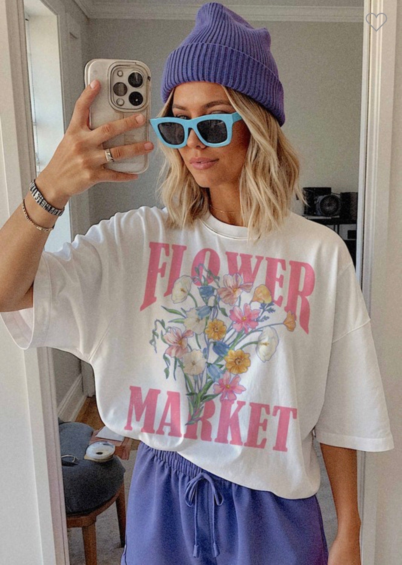 Flower Market Tee