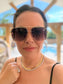 Dallas - Women's Modern Aviator Sunglasses