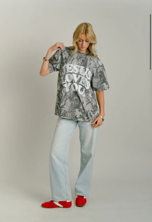 Jesus Loves You Tee (Oversized Fit)