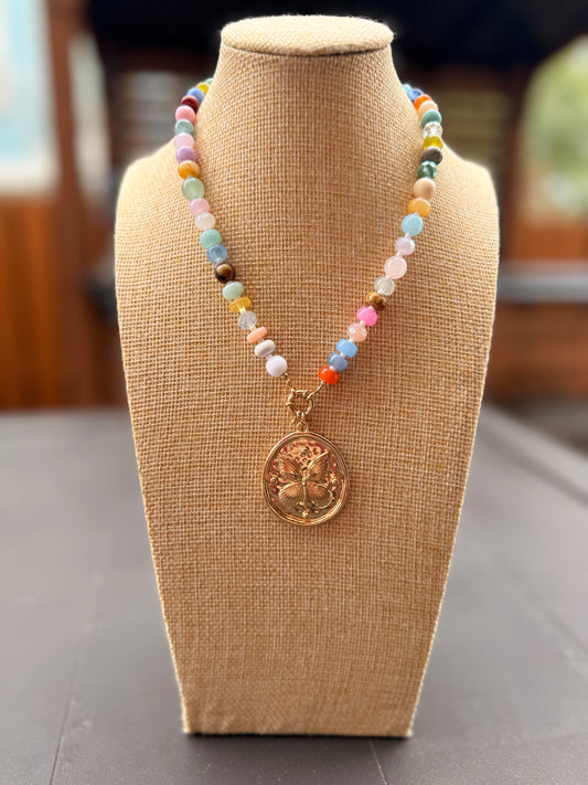 Butterfly Charm Necklace