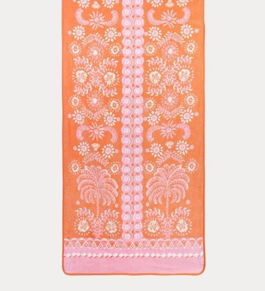 Lilly Pulitzer Lounger Beach Towel in Orange Crush