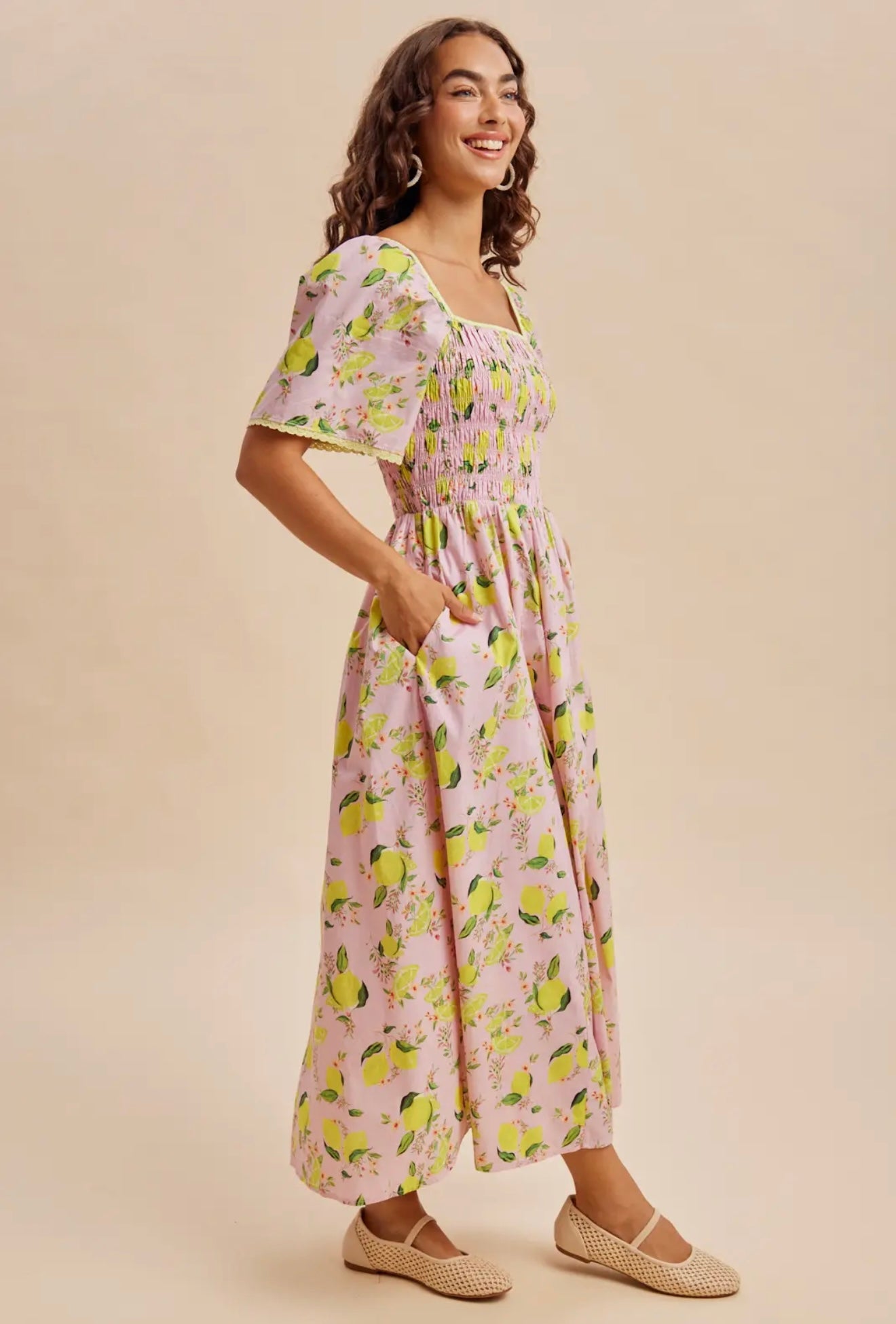 The Lemon Cello Dress | In Loom
