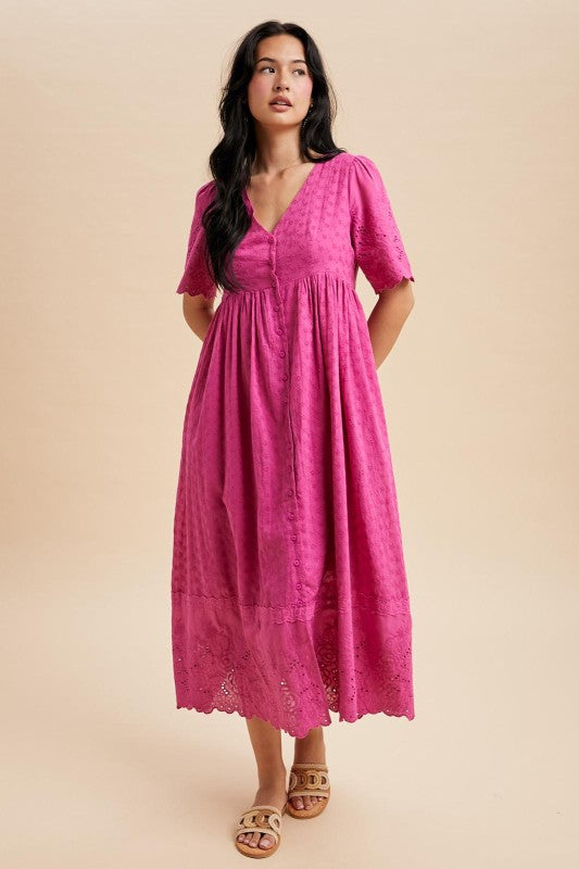 The Electric Fuchsia Dress | In Loom