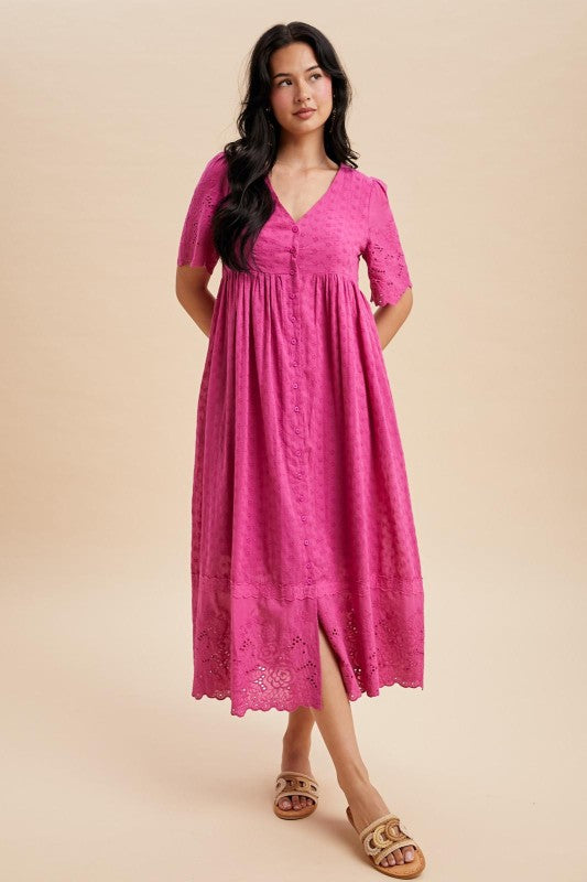 The Electric Fuchsia Dress | In Loom