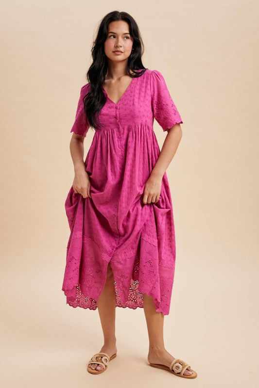 The Electric Fuchsia Dress | In Loom