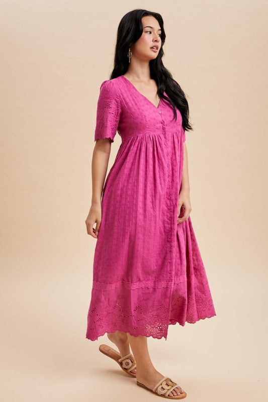 The Electric Fuchsia Dress | In Loom
