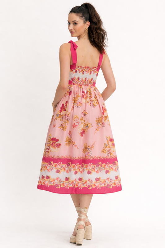 The Sutton Midi Dress | Entro
