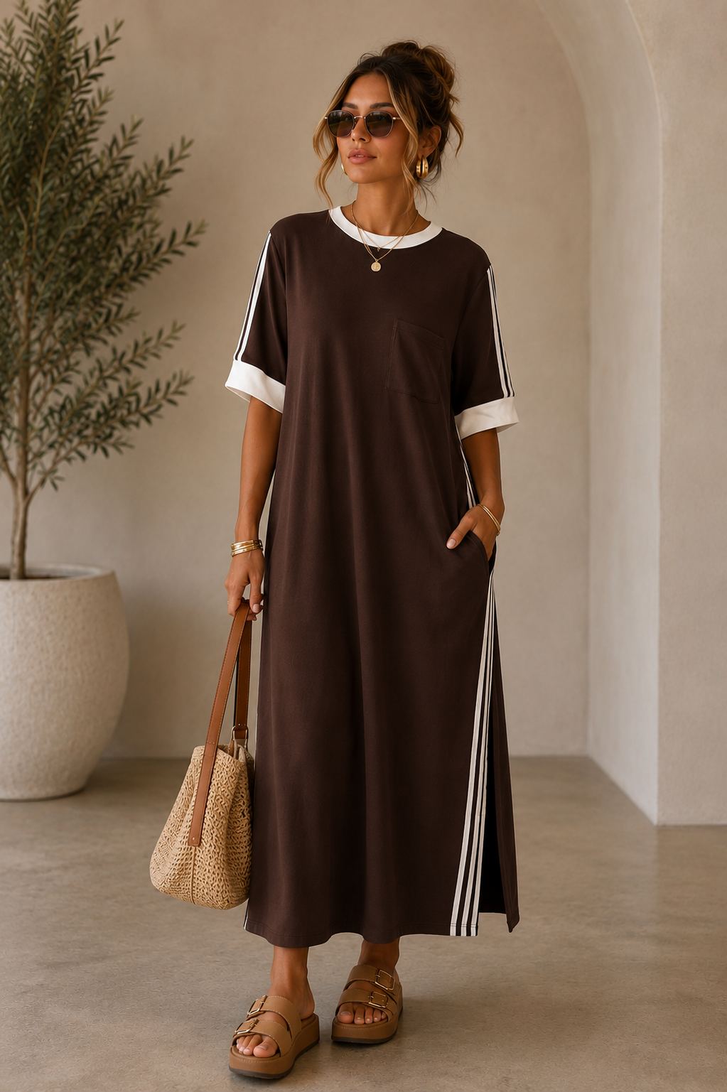 The Chocolate Track Dress | Hip Eagle