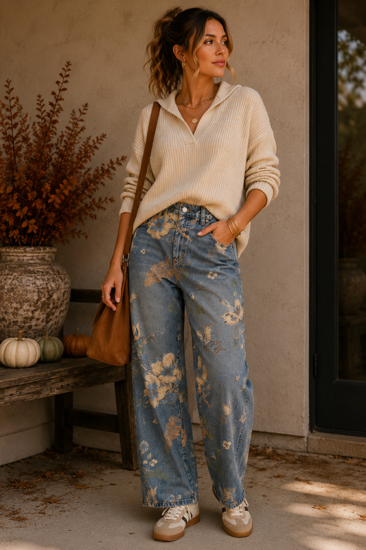 The Painted Denim | Blue B